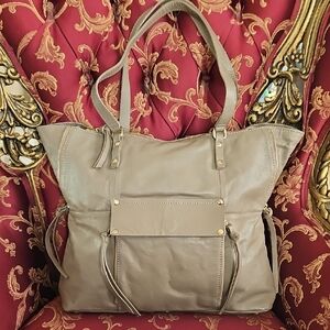 Kooba Everette Leather Tote Shoulder Bag.